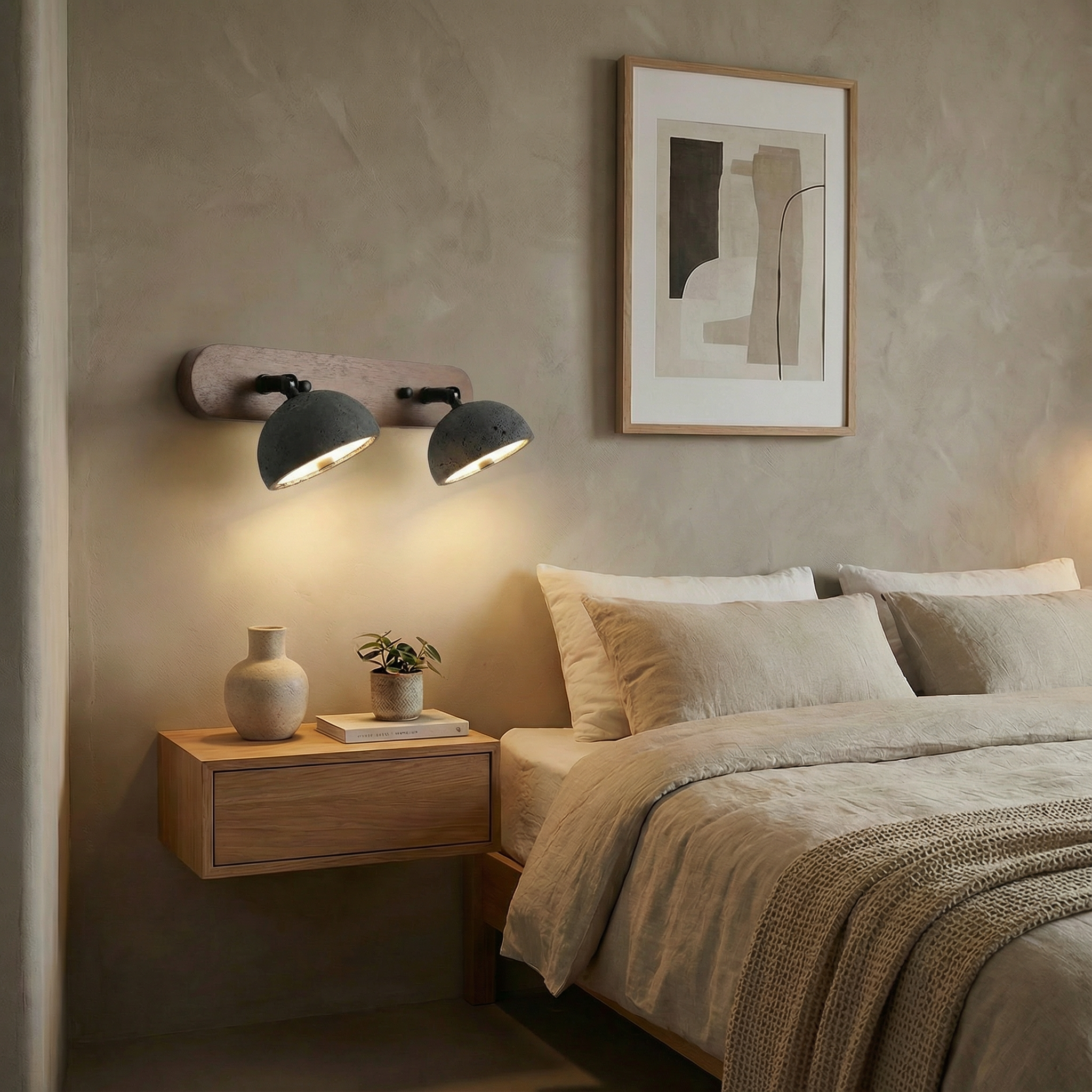 Japanese Minimalist LED Vanity Wall Light