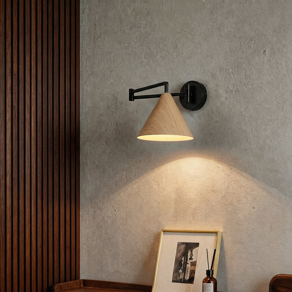 Nordwood Swing Arm Wall Lamp with Adjustable Design
