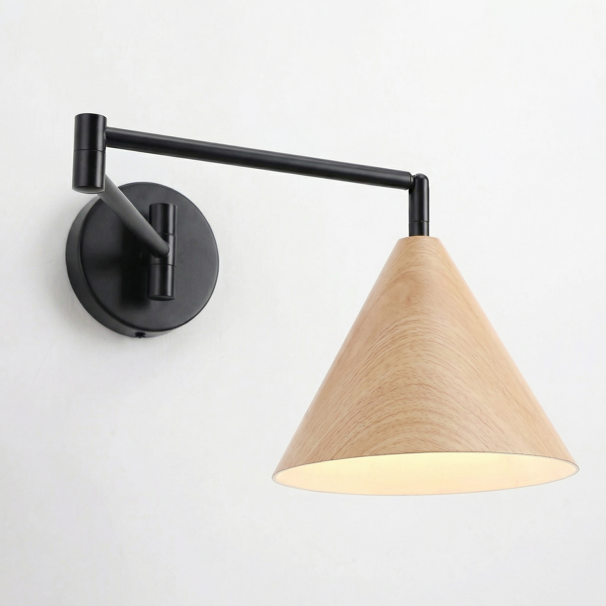 Nordwood Swing Arm Wall Lamp with Adjustable Design