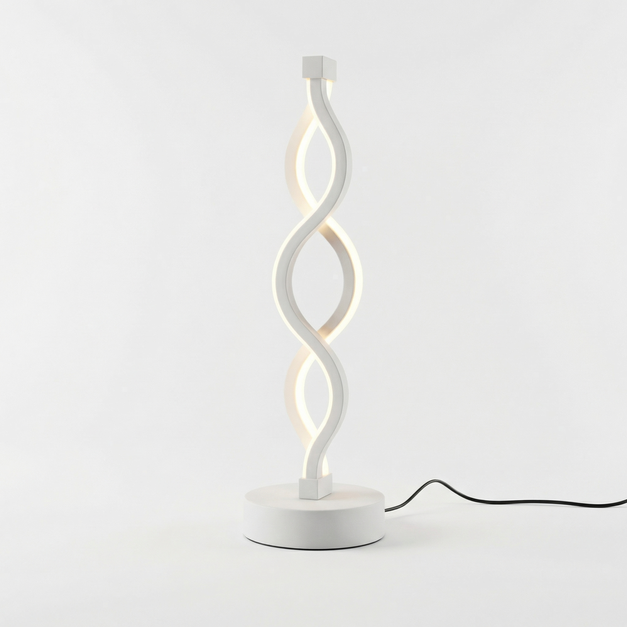 SpiralGlow Adjustable LED Table Lamp