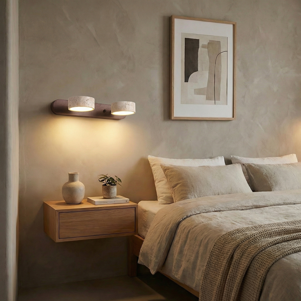 Japanese Minimalist LED Vanity Wall Lamp
