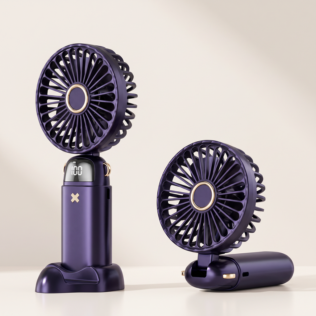 Portable Rechargeable Handheld Fan