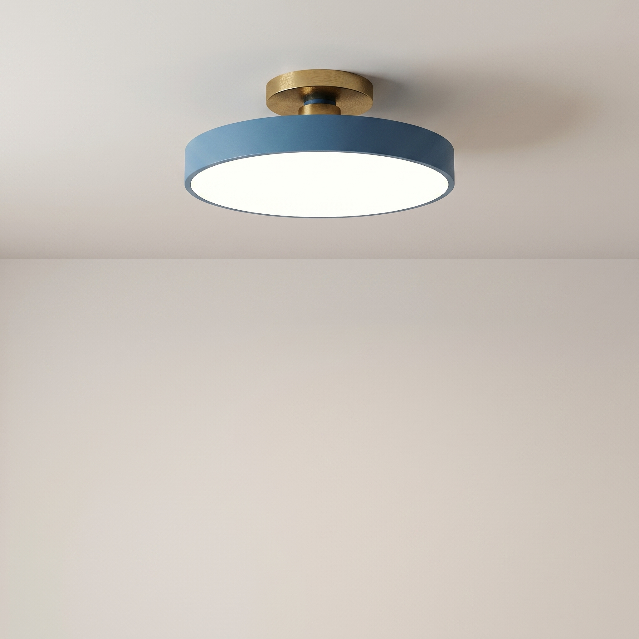Nordic Macaron Round LED Ceiling Light