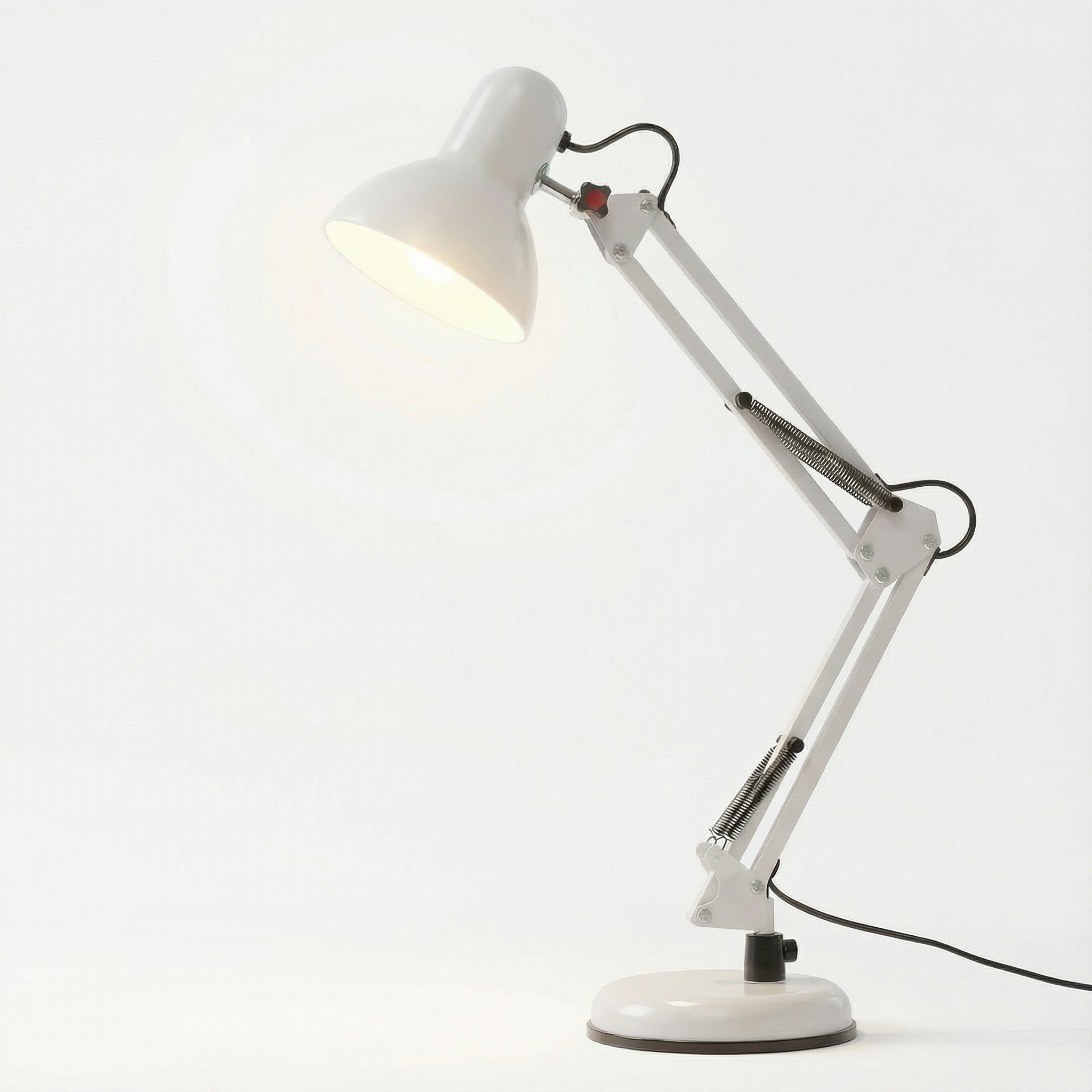 Adjustable Long-Arm Desk Lamp with Folding Arm
